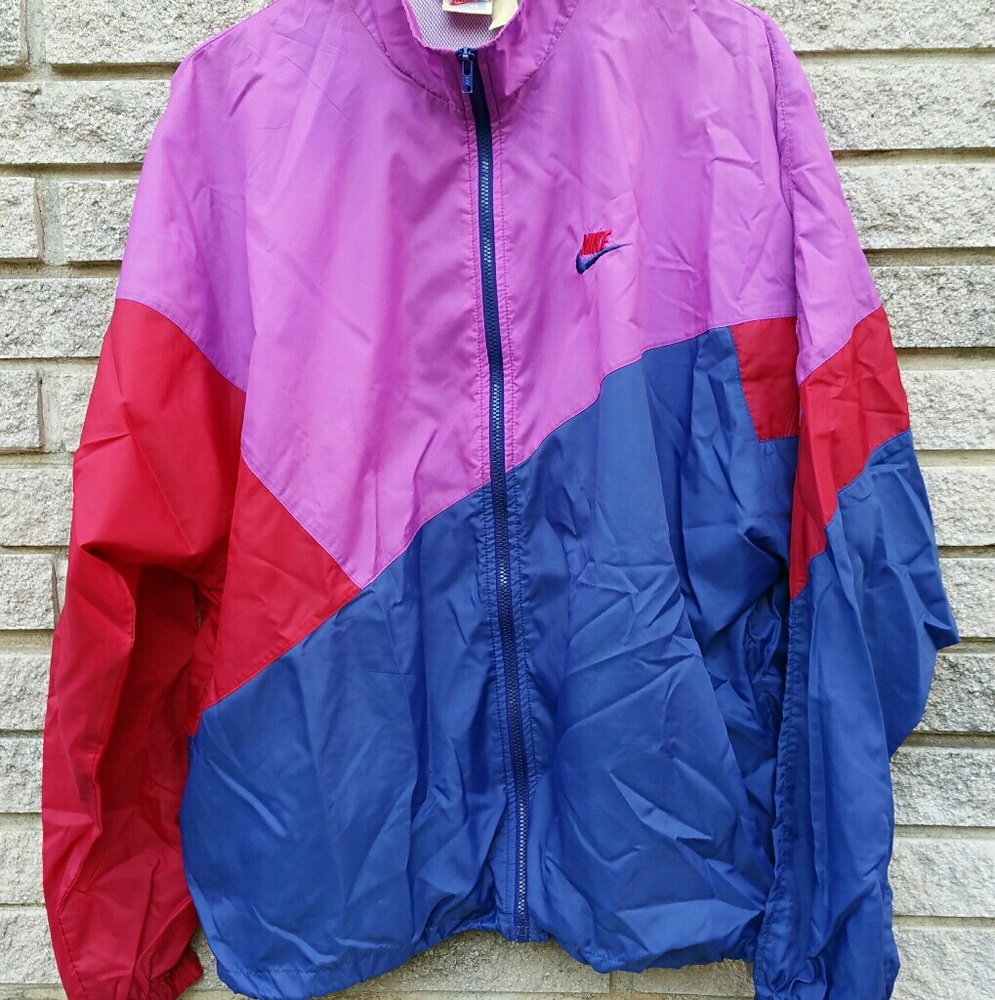 Nike vintage jacket windbreaker mens sz XL